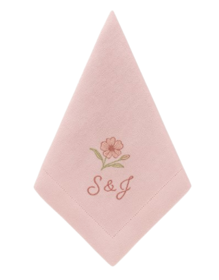 Straight Edged Linen Napkin