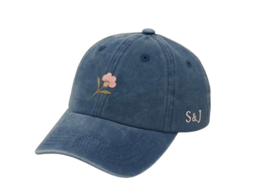 Personalised Denim Baseball Cap